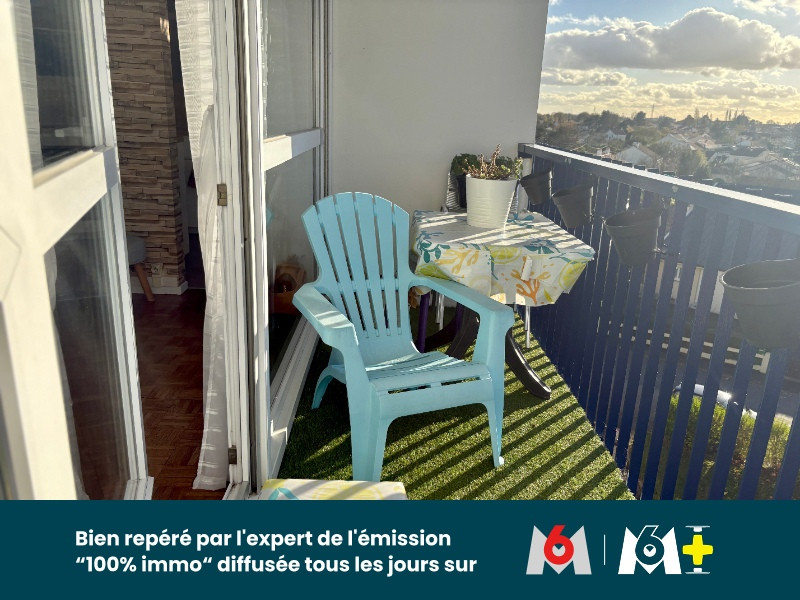 Charmant T3 lumineux avec balcons – Quartier Blordiere / Naudiere - Ventes appartement - Pays de la Loire - photo 9