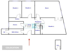
                                                                                        Colocation
                                                                                         1 chambre disponible en colocation