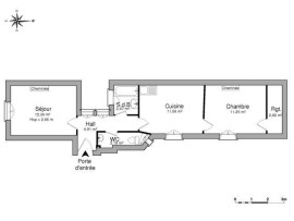 
                                                                                        Location
                                                                                         2 pièces à Orléans centre