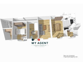 
                                                                                        Vente
                                                                                         3P 76m² SUR JARDIN – CALME ABSOLU