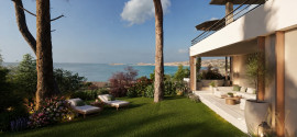 
                                                                                        Vente
                                                                                         4 pièces haut de gamme avec jardin et vue mer - Sanary