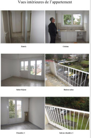 
                                                                                        Location
                                                                                         A louer Bel appartement lumineux 3 pièces