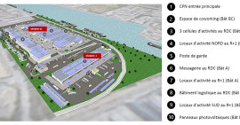
                                                                                        Location
                                                                                         À louer – Entrepôt Logistique et locaux d'activités dans un bâtiment de 97 524 m² au Havre – Seine-M
