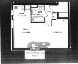 
                                                                                        Location
                                                                                         A LOUER - T1BIS MEUBLE - METZ SABLON