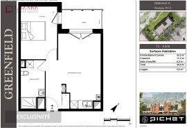 
                                                                                        Location
                                                                                         A LOUER T2 neuf avec parking