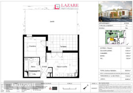 
                                                                                        Location
                                                                                         A LOUER T2 récent avec garage fermé