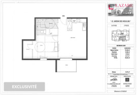 
                                                                                        Location
                                                                                         A LOUER T2 récent avec parking