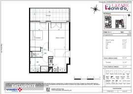 
                                                                                        Location
                                                                                         A LOUER T2 récent avec terrasse