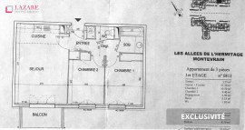 
                                                                                        Location
                                                                                         A LOUER T3 meublé avec parking et cave