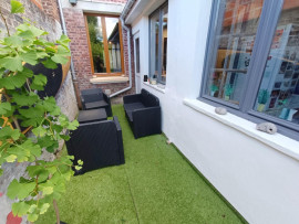 
                                                                                        Vente
                                                                                         Amiénoise rénovée, 2 chambres et jardin