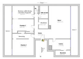 
                                                                                        Location
                                                                                         App T3b dans résidence calme - emplacement idéal