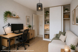 
                                                                                        Location
                                                                                         Appart.T3 NON MEUBLE-garage DOUBLE-BALCON-PISCINE