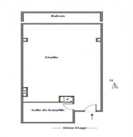 Vente
Appartement 1 pièce
