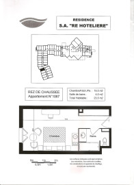 
                                                                                        Vente
                                                                                         Appartement 1 pièce