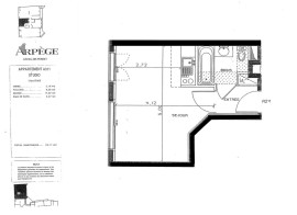 
                                                                                        Vente
                                                                                         Appartement 1 pièce