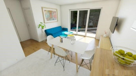 Location
Appartement 2 pièces de 41.86m² meublé