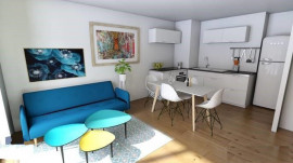 Location
Appartement 2 pièces de 41.86m² meublé