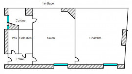 Vente
Appartement 2 pièces - 32,39 m2 - Paris 18e