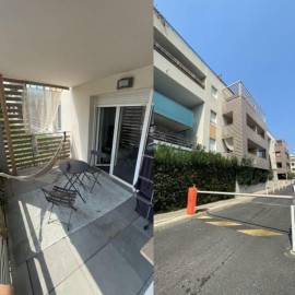 
                                                                                        Location
                                                                                         Appartement 2 pièces T2 40 m2 garage box et terras