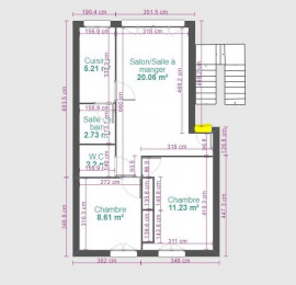 
                                                                                        Location
                                                                                         Appartement 3 pièces - 51m² - Vincennes