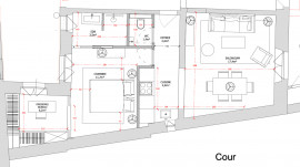 
                                                                                        Vente
                                                                                         Appartement 3 pièces - 58,25 m2 - Paris 6e