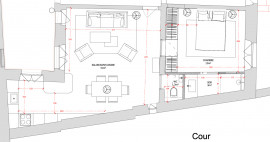 
                                                                                        Vente
                                                                                         Appartement 3 pièces - 58,25 m2 - Paris 6e