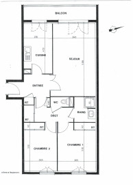 
                                                                                        Vente
                                                                                         Appartement 3 pièces