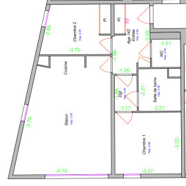 
                                                                                        Vente
                                                                                         Appartement 3 pièces avec balcon - Cergy