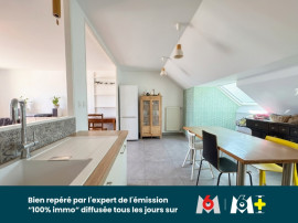 
                                                                                        Vente
                                                                                         Appartement 3 pièces avec balcon et garage - 2 chambres + 1 bureau – Dernier étage – Île de Nantes