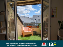 
                                                                                        Vente
                                                                                         Appartement 3 pièces avec balcon et garage - 2 chambres + 1 bureau – Dernier étage – Île de Nantes