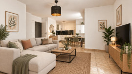 
                                                                                        Vente
                                                                                         Appartement 3 pièces avec balcon, garage possible