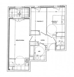 
                                                                                        Vente
                                                                                         Appartement 3 pièces avec loggia - Vélizy