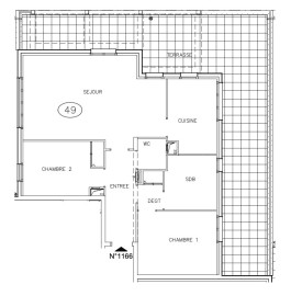 
                                                                                        Vente
                                                                                         Appartement 3 pièces avec terrasse - Suresnes
