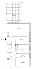 
                                                                                        Vente
                                                                                         Appartement 3 pièces avec terrasse - Suresnes