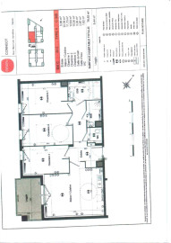 
                                                                                        Vente
                                                                                         Appartement - 3 pièces - Cenon - 76 m²