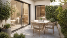 
                                                                                        Vente
                                                                                         Appartement 3 pièces en duplex avec terrasse