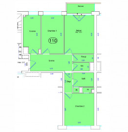 
                                                                                        Vente
                                                                                         Appartement 3 pièces occupé idéal investisseur