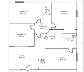 Vente
Appartement 4 pièces