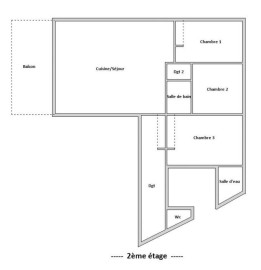 
                                                                                        Vente
                                                                                         Appartement 4 pièces avec terrasse orientée sud