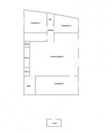 Vente
Appartement 85m2 lumineux proche hyper centre
