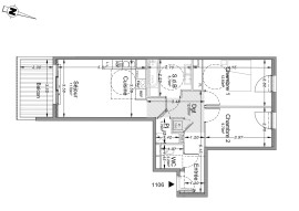 
                                                                                        Vente
                                                                                         Appartement  - Appartement  - 3 pièces  - 61.4 m²