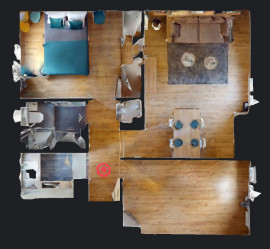 
                                                                                        Location
                                                                                         Appartement meublé 3 pièces - Refait à neuf - Première Location