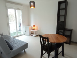 
                                                                                        Location
                                                                                         Appartement meublé T1 28m² à Pessac