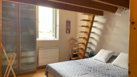 Vente
Appartement rénové de 53 m² + mezzanine, garage et 2 stationnements privatifs