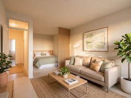 
                                                                                        Vente
                                                                                         Appartement T1 bis Lumineux et Cosy - Nature et Ville sont réunies