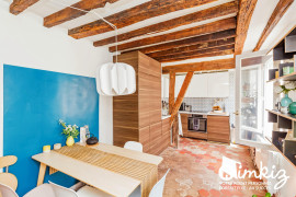 
                                                                                        Vente
                                                                                         Appartement T2 de charme - tomettes et  poutres