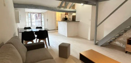 
                                                                                        Location
                                                                                         Appartement T2 meublé avec mezzanine - 35m