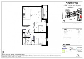 Location
Appartement T3 62.60m² à Le Bouscat