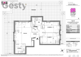 
                                                                                        Location
                                                                                         Appartement T3 avec terrasse de 82m²