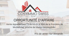 
                                                                        Vente
                                                                         Appartement T3 Gaillard (Haute-Savoie 74)